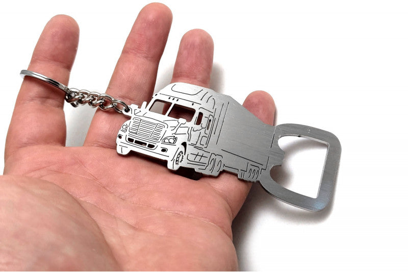 Keychain Bottle Opener for Freightliner Cascadia Keychains opdesign