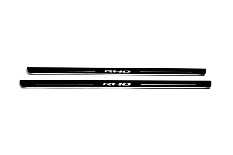 Ram V 2019+ Door Sill Led Plate With RHO Logo