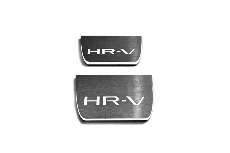 Honda HR-V III 2021+ Door Sill Led Plate With HR-V Logo Honda Led Door Sills opdesign
