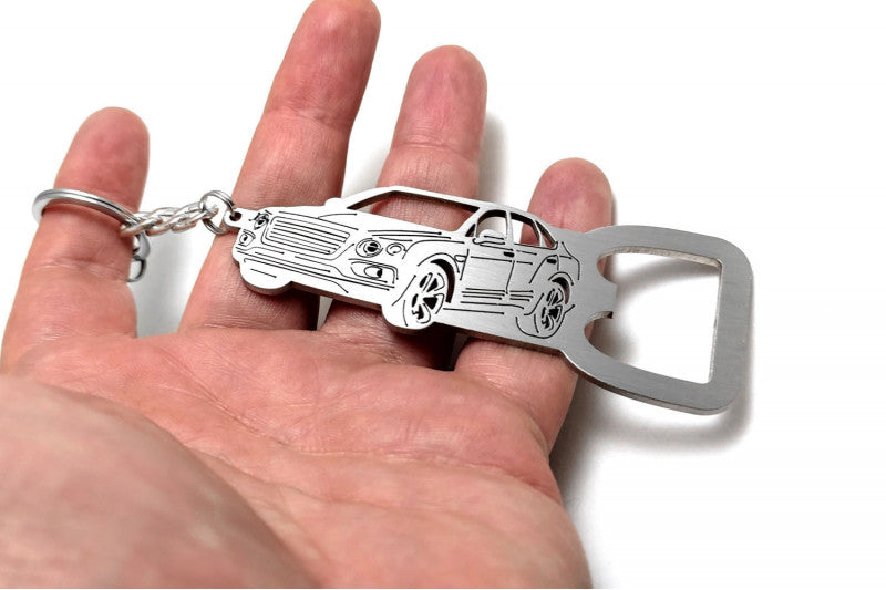 Keychain Bottle Opener for Bentley Bentayga 2015+