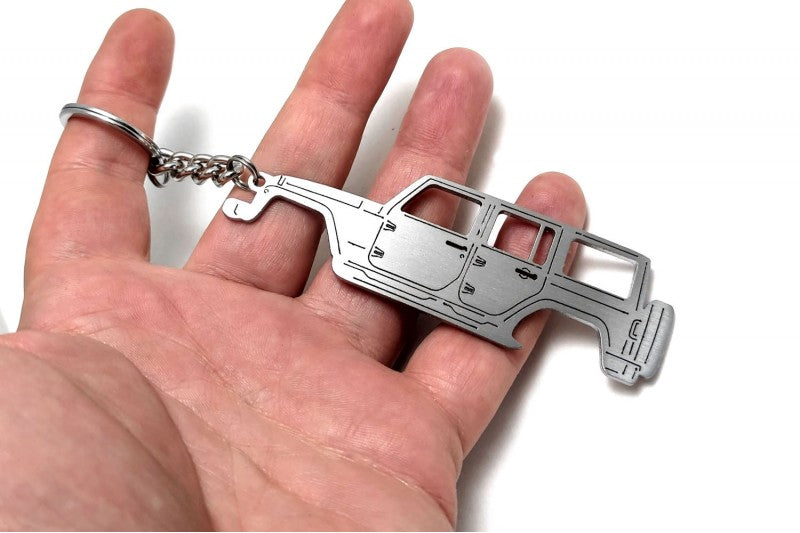 Keychain Bottle Opener for Jeep Wrangler JK 5D 2007-2018