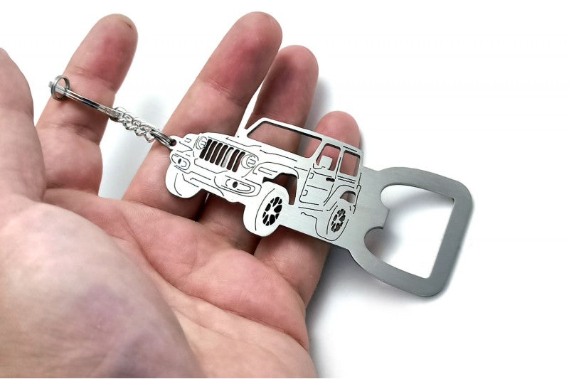 Keychain Bottle Opener for Jeep Wrangler JL 2018+ Keychains opdesign