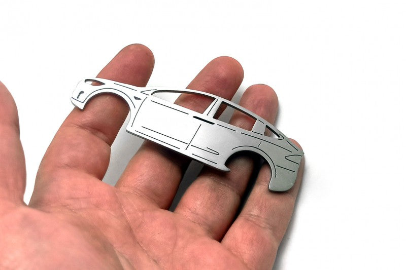 Keychain Bottle Opener for Tesla Model X 2015+ Keychains opdesign