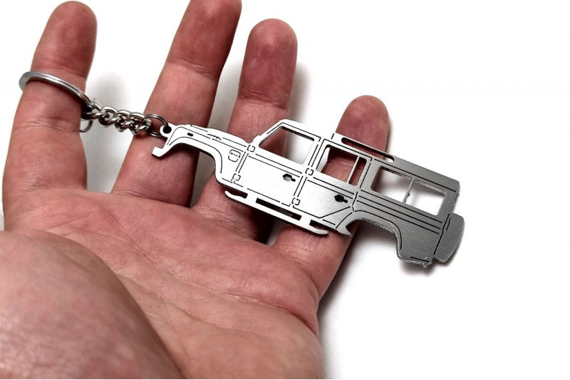 Keychain Bottle Opener for Land Rover Defender I 1983-2016 Keychains opdesign