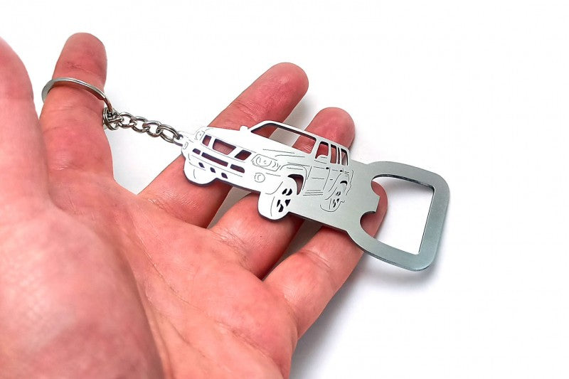 Keychain Bottle Opener for Nissan Patrol Y61 1997-2010 Keychains opdesign