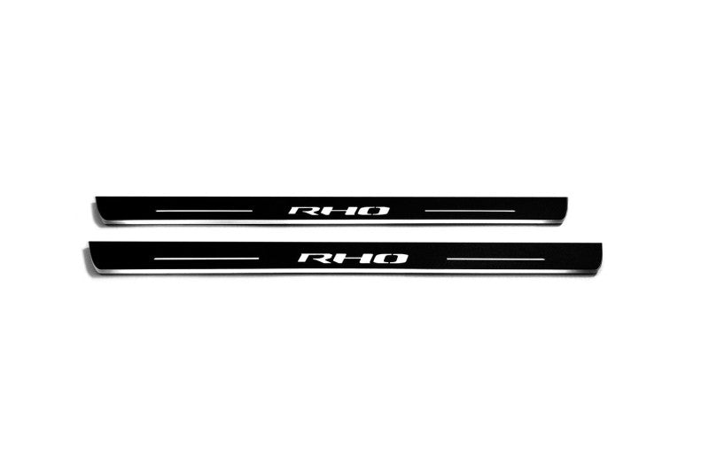 Ram V 2019+ Door Sill Led Plate With RHO Logo