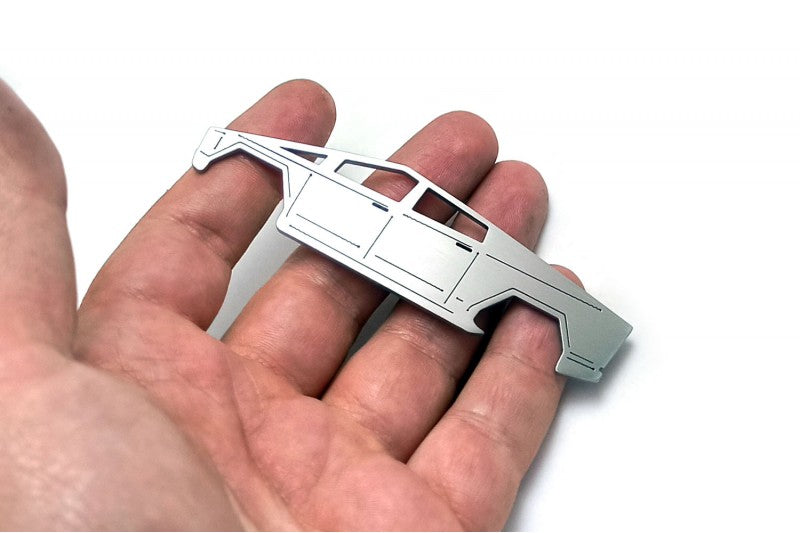 Keychain Bottle Opener for Tesla Cybertruck 2019+ Keychains opdesign