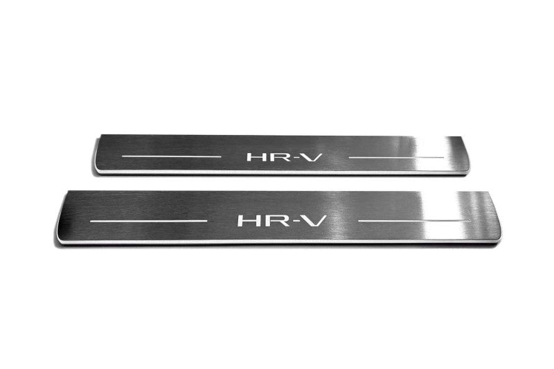Honda HR-V III 2021+ Door Sill Led Plate With HR-V Logo Honda Led Door Sills opdesign