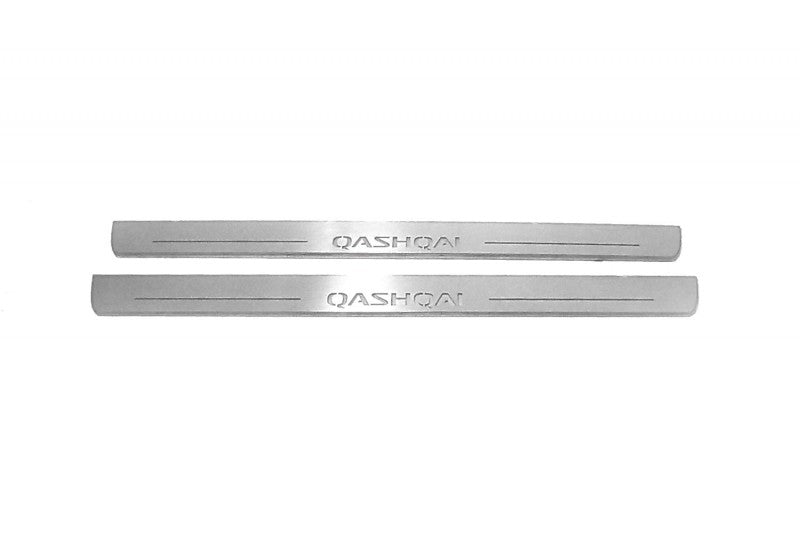 Nissan Qashqai I 2007-2014 LED Car Door Sill With Logo Qashqai