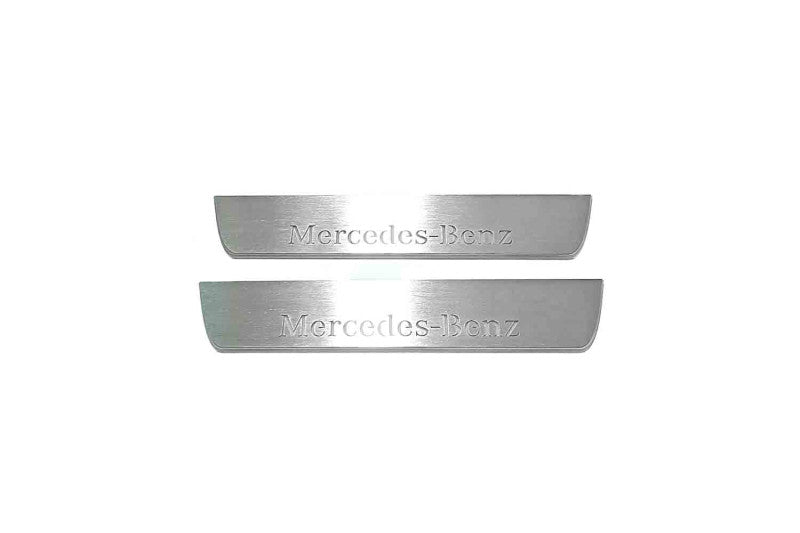 Mercedes GLE I W166 2015-2019 LED Car Door Sill With Logo Mercedes-Benz