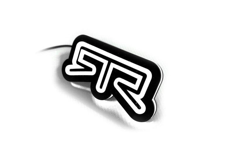 Ford Illuminated LED Radiator Grille Emblems and Badges with RTR (type 2) logo Ford Led Emblems decoinfabric
