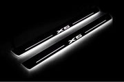 BMW X5 G05 2019+ Led Sill Plates With X5 Logo BMW Led Door Sills opdesign