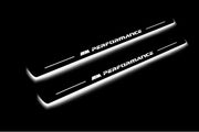 BMW 3 F30 2012-2018 Led Door Sill with M Performance Logo BMW Led Door Sills opdesign