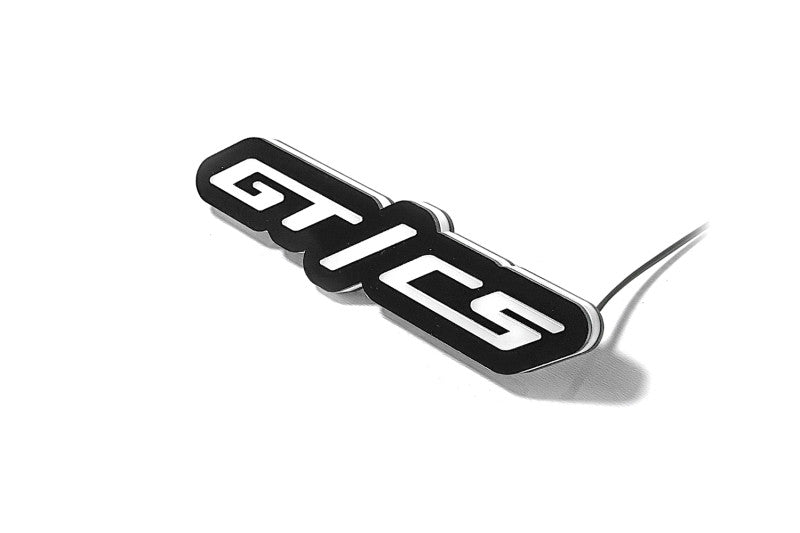 Ford Illuminated LED Radiator Grille Emblems and Badges with GT/CS logo Ford Led Emblems decoinfabric