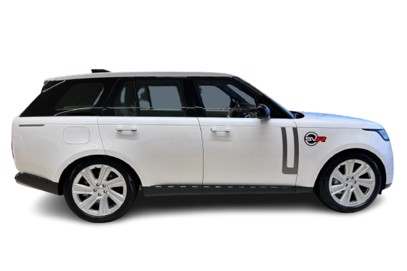 Range Rover emblem for fenders with SVR logo (type 2) Range Rover emblems decoinfabric