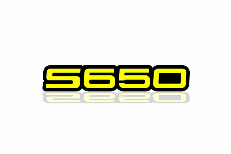 Ford Mustang Radiator grille emblem with S650 logo