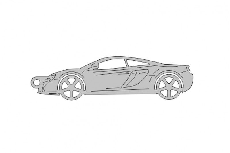 Keychain for McLaren 650S 2014-2017 (type STEEL) Keychains opdesign
