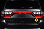 Carregar imagem no visualizador da galeria, Tailgate trunk rear emblem with Baby on Board logo (Type 4) — photo 2