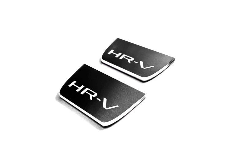 Honda HR-V III 2021+ Door Sill Led Plate With HR-V Logo Honda Led Door Sills opdesign