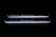 Mercedes CLS-Class II (C218) 2010-2018 Auto Door Sill Plates With Logo Mercedes-Benz Mercedes Led Door Sills opdesign