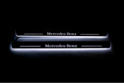 Mercedes B W246 2012-2018 LED Door Sills PRO With Mercedes-Benz Logo Mercedes Led Door Sills opdesign