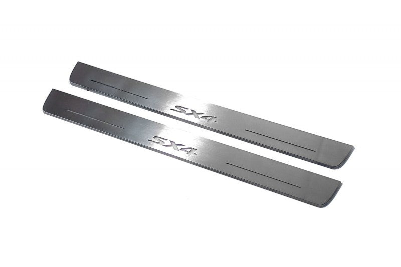 Suzuki SX4 II 2013-2021 LED Car Door Sill With Logo SX4