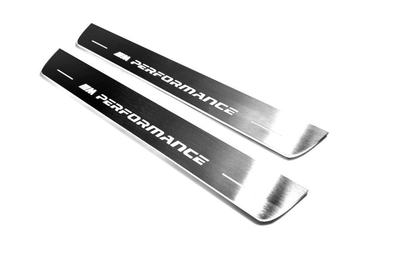 BMW 5 G30 2017-2023 Led Door Sill Pro with M Performance logo BMW Led Door Sills opdesign
