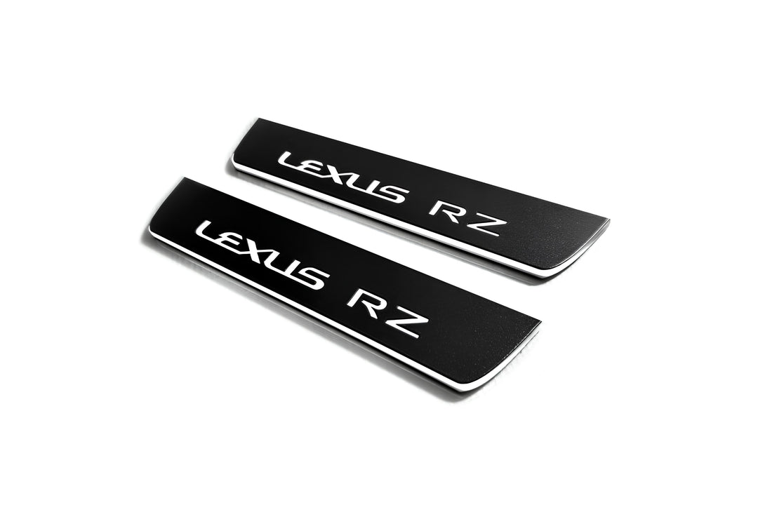 Lexus RZ 2022+ LED Door Sills PRO With Logo Lexus RZ Lexus Led Door Sills opdesign