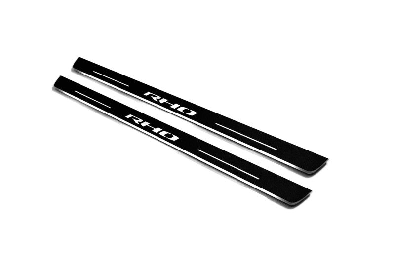 Ram V 2019+ Door Sill Led Plate With RHO Logo