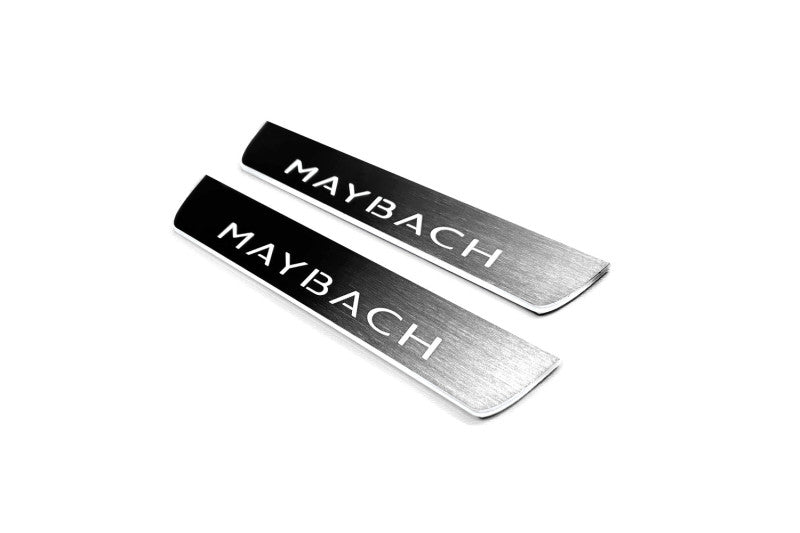 Mercedes S-Class W223 2020+ Auto Door Sill Plates With Logo Maybach