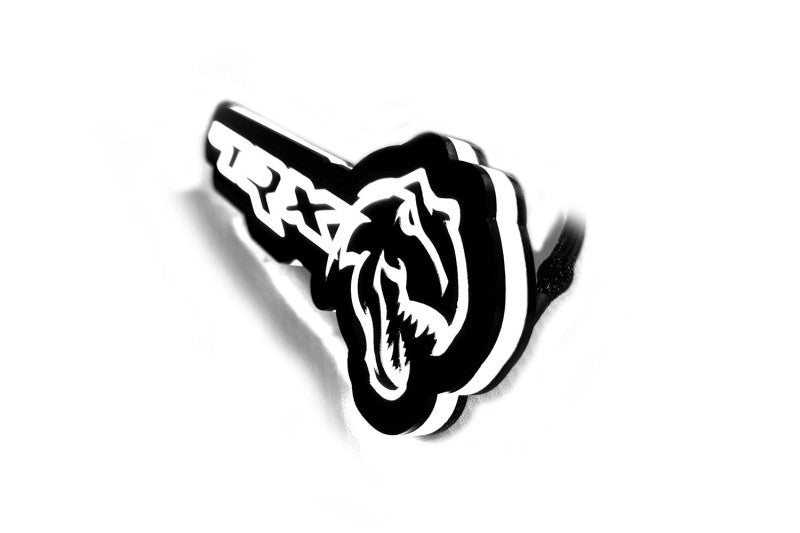 Dodge Illuminated LED Radiator Grille Emblems and Badges with TRX + Tirex logo Dodge Led emblems decoinfabric