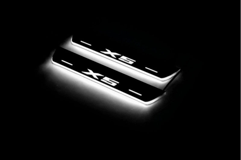 Seuils de Porte Led BMW X5 F15 Avec Logo HAMANN