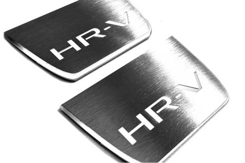 Honda HR-V III 2021+ Door Sill Led Plate With HR-V Logo Honda Led Door Sills opdesign
