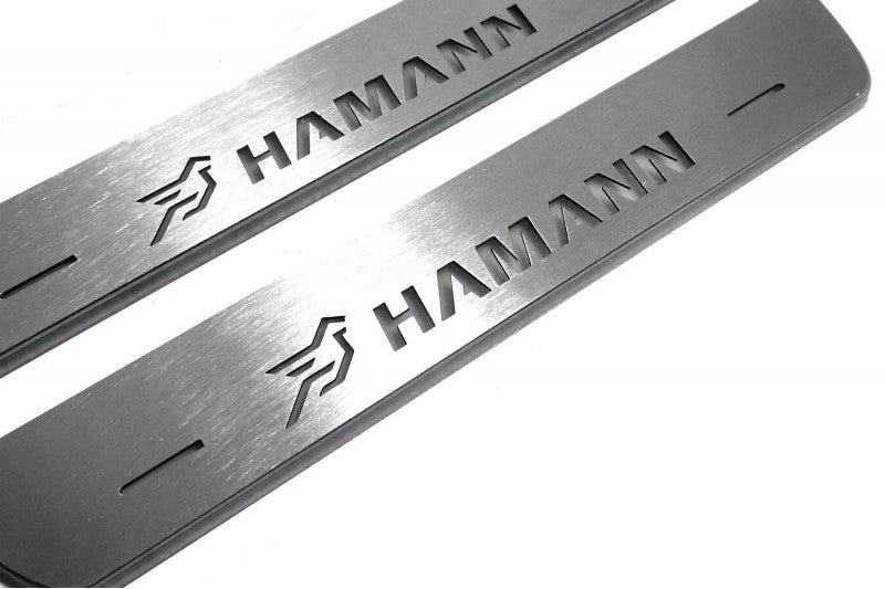 BMW X6 G06 2019+ Car Sill With HAMANN Logo BMW Led Door Sills opdesign