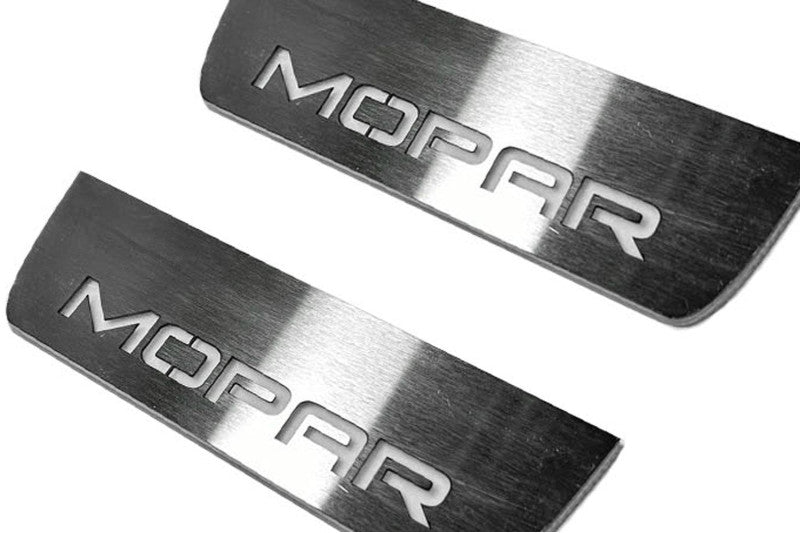 Dodge Durango III 2011+ LED Car Door Sill With Logo MOPAR Dodge Led Door Sills opdesign