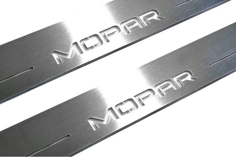 Dodge Durango III 2011+ LED Car Door Sill With Logo MOPAR