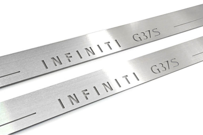 Infiniti G coupe 2008-2015 LED Door Sill With Logo Infiniti G37S