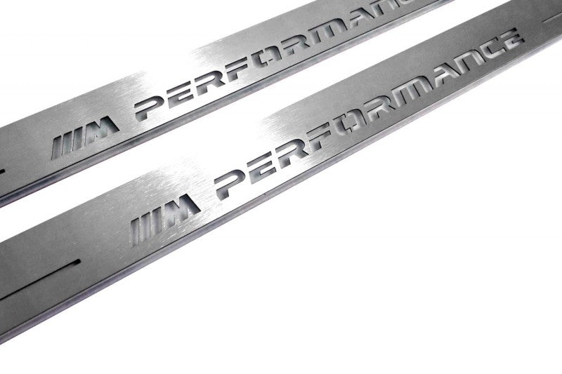 BMW X7 (G07) 2018+ LED Door Sills PRO With M Performance Logo