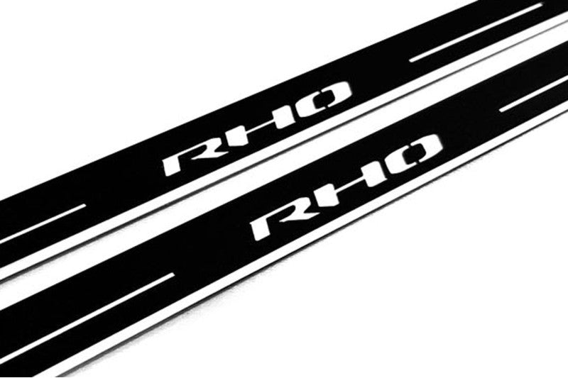Ram V 2019+ Door Sill Led Plate With RHO Logo