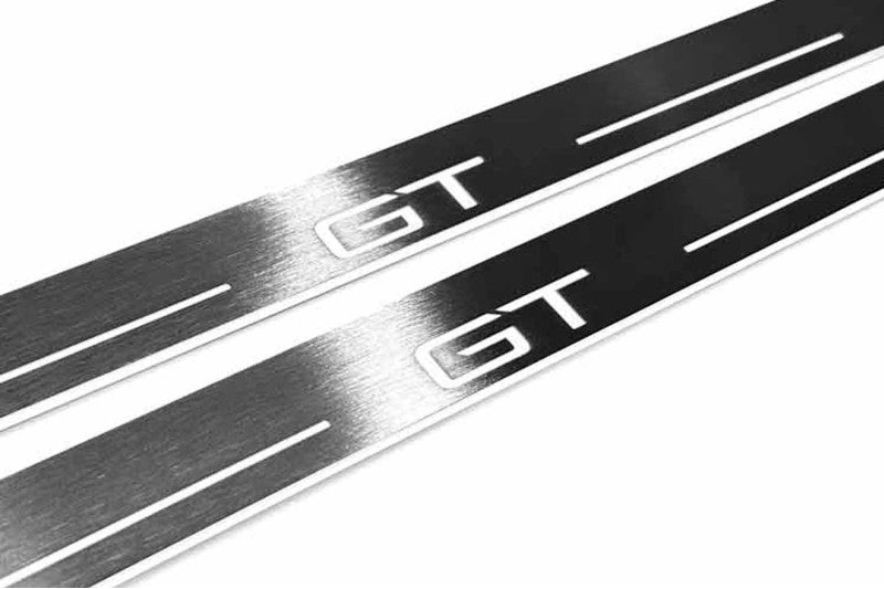 Travesaños de puerta LED Ford Edge II con Logo Edge