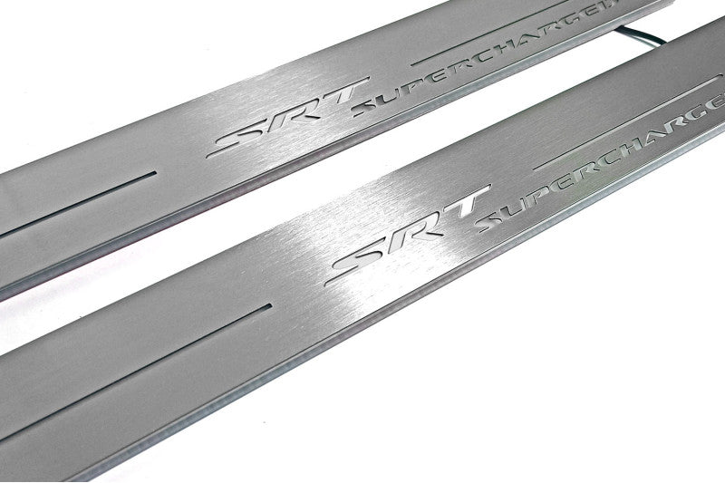 Dodge Durango III 2011+ Car Light Sill With Logo SRT Supercharged
