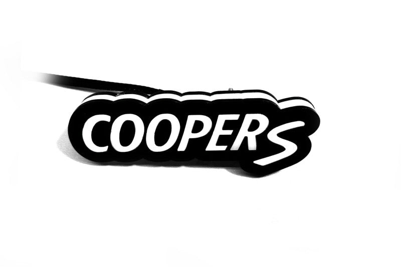 Mini Radiator grille emblem with Mini Cooper S logo (Type 2) Mini emblems decoinfabric