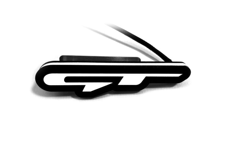 KIA Illuminated LED Radiator Grille Emblems and Badges with KIA GT logo KIA Led Emblems decoinfabric