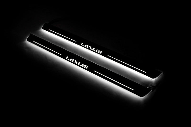 Lexus GS III 2005-2012 Door Sill Lights With Logo Lexus Lexus Led Door Sills opdesign