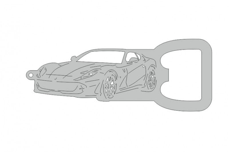 Keychain Bottle Opener for Ferrari 812 Superfast 2017+ Keychains opdesign