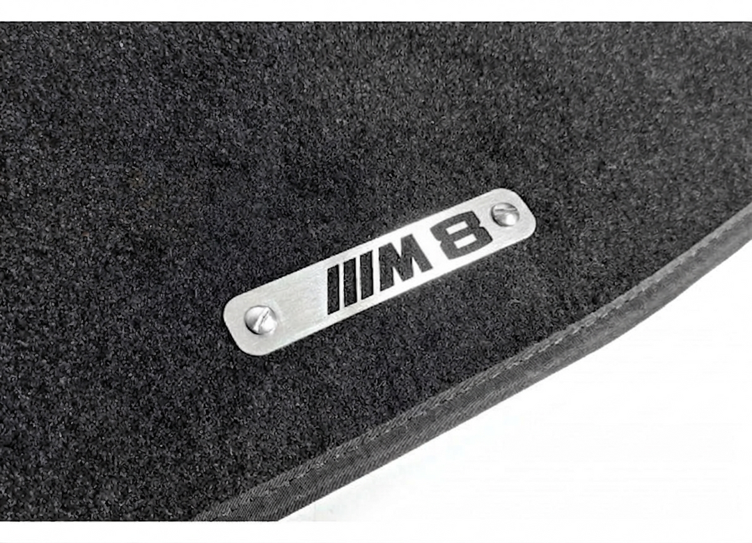 Edelstahl-Fußmatten-Embleme-Set, Abzeichen mit Acura-Autologo