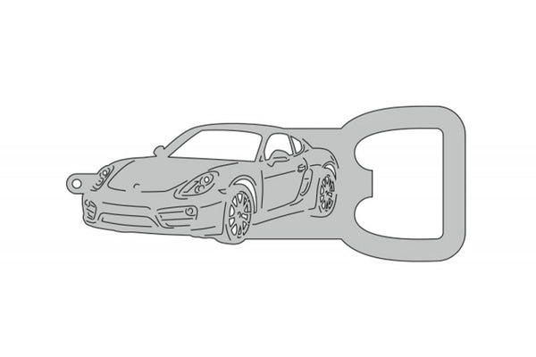 Keychain Bottle Opener for Porsche Boxster 981 2012+