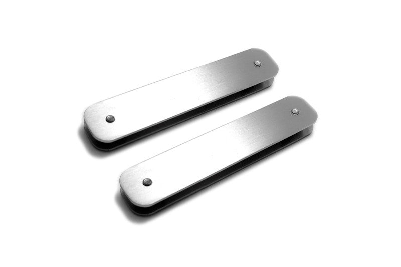 Stainless Steel Floor Mats Emblems Set Badges with Smart Logo Car Mats Badges Decoin