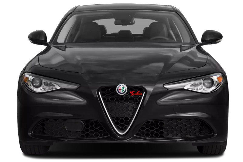 Alfa Romeo Emblem & Badge Set - Grille and Tailgate Giulia logo (Type 2)