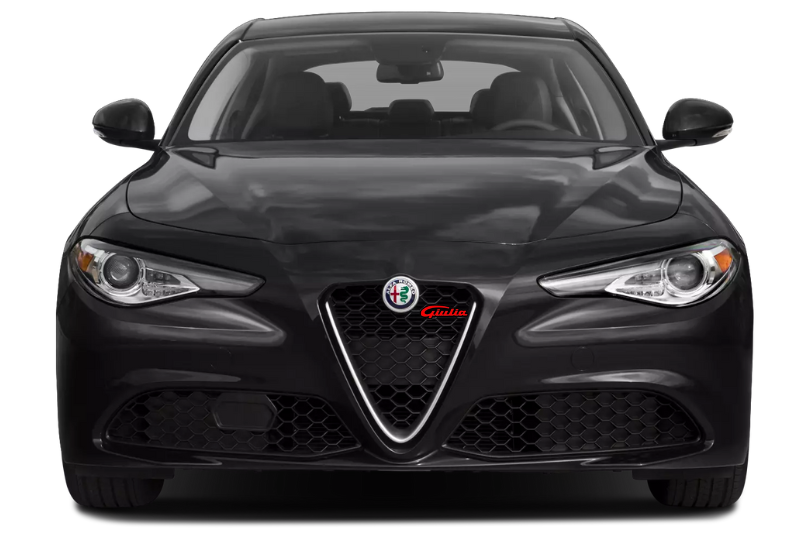 Alfa Romeo Emblem & Badge Set - Grille and Tailgate Giulia logo (Type 3) Alfa Romeo emblems decoinfabric